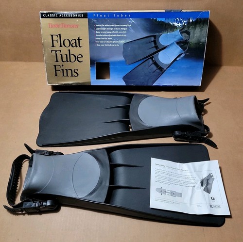 Turbo thruster float tube fins - thruster,